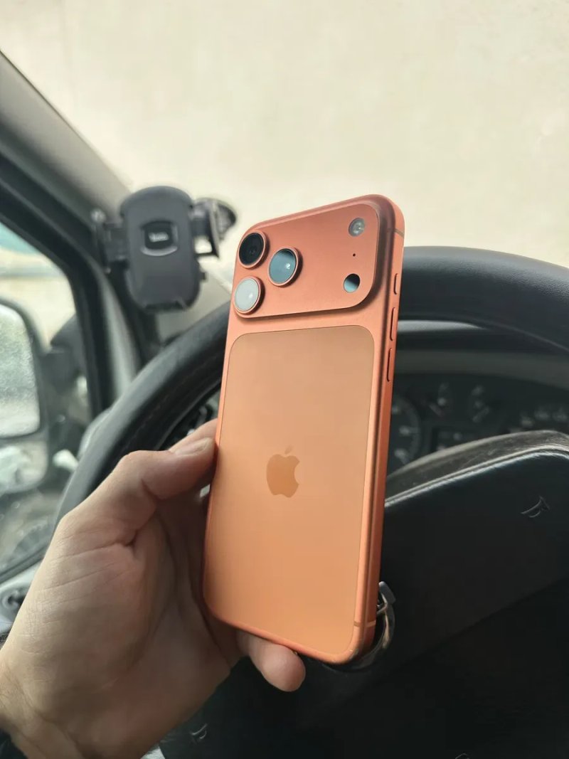 Iphone 17 PRO MAX 256g Cosmic Orange Neverlock E-Sim  96% Акб Айфон 17 Про Макс — фото 3