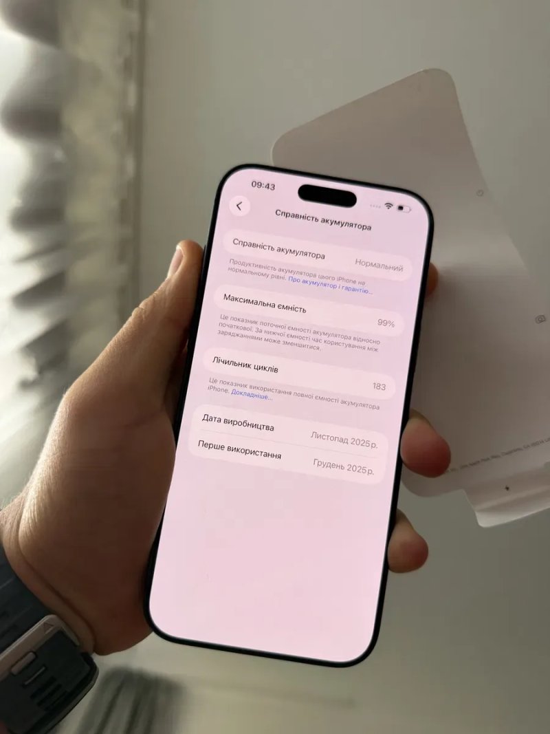 Iphone 17 pro max 256gb blue 99% — фото 7