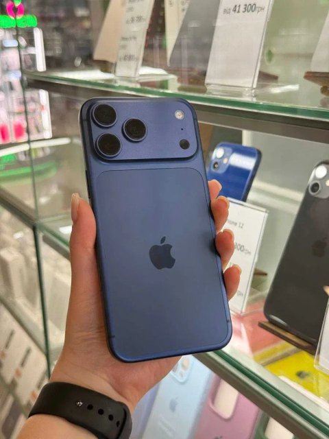 iPhone 17 Pro Max 256Gb Deep Blue з фізичною сім Обмін Кредит Гарантія Сервіс OLX Доставка Ремонт техніки Apple Житомир