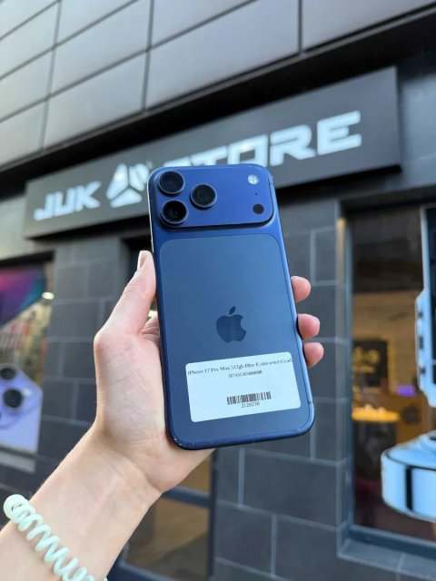 iPhone 17 Pro Max 512gb Blue E-sim Вживаний