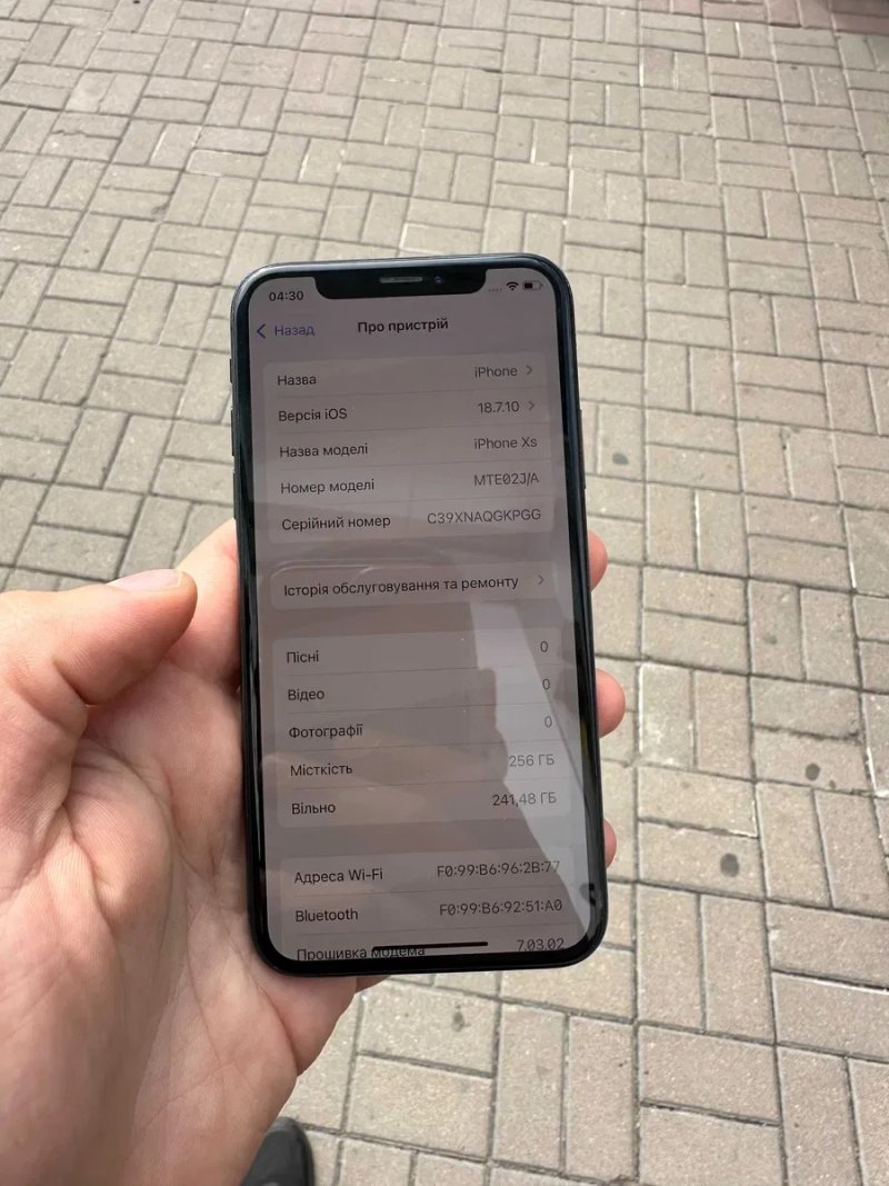iPhone Xs 256GB у відмінному стані Neverlock — фото 4