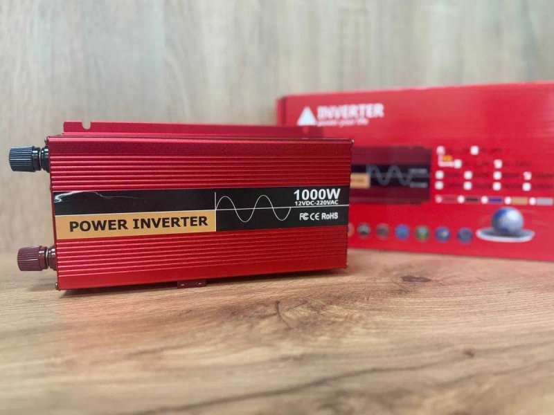 Ивертор 1 квт. Преобразователь 12 в.‼️ Ивертор 1000w. Ивертор 1000. Преобразователь тока. Инвертор 1 квт‼️ Преобразователь 12 220 чистая синусоида. — фото 2