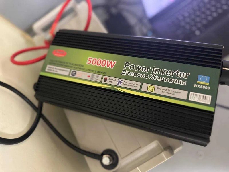 Ивертор 5 квт. Преобразователь 12 в.‼️ Ивертор 5000w. Ивертор 5000. Преобразователь тока. Инвертор 5 квт‼️ Преобразователь 12 220 чистая синусоида. — фото 3