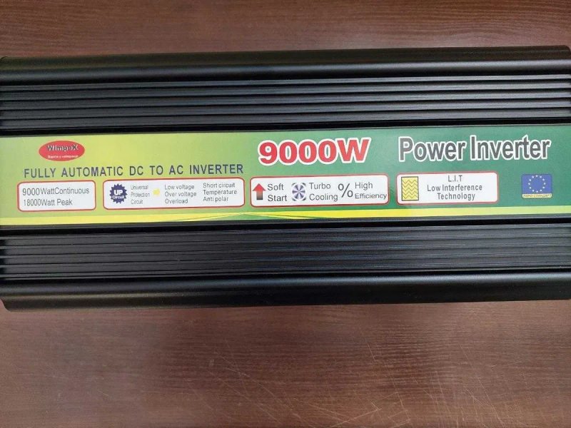 Ивертор 9 квт. Преобразователь 12 в.‼️ Ивертор 9000w. Ивертор 9000. Преобразователь тока. Инвертор 9 квт‼️ Преобразователь 12 220 чистая синусоида. — фото 3