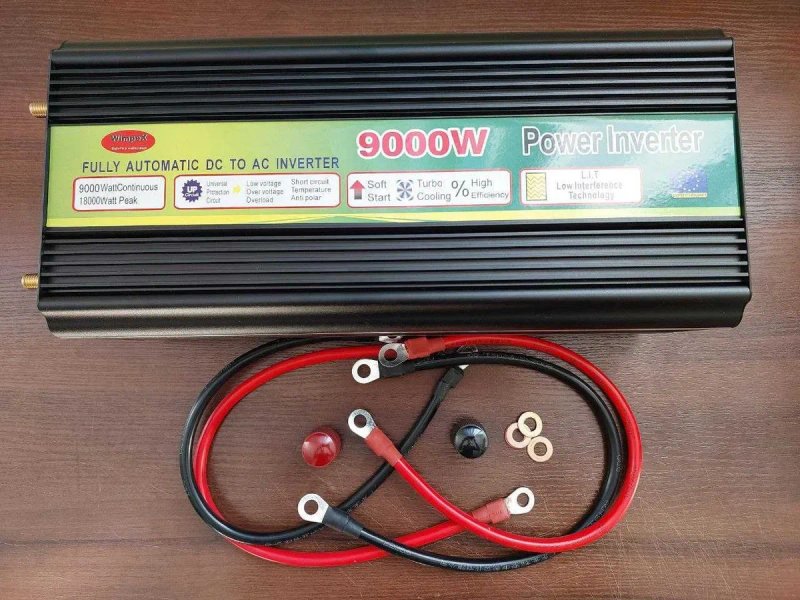 Ивертор 9000w. Преобразователь тока. Инвертор 9 квт‼️ Ивертор 9000. Преобразователь 12 220 чистая синусоида.‼️ Ивертор 9 квт. преобразователь 12 в — фото 4
