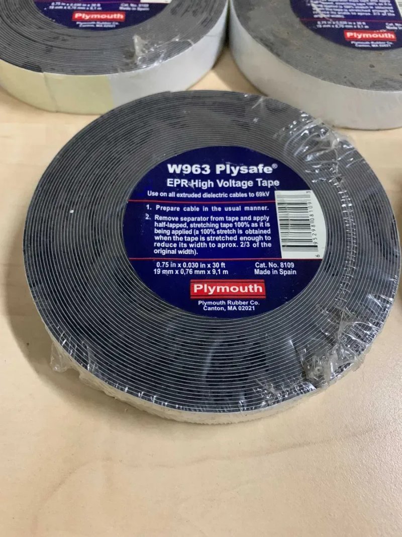 Изоляционная лента для высокого напряжения W 963 Plysafe — фото 5