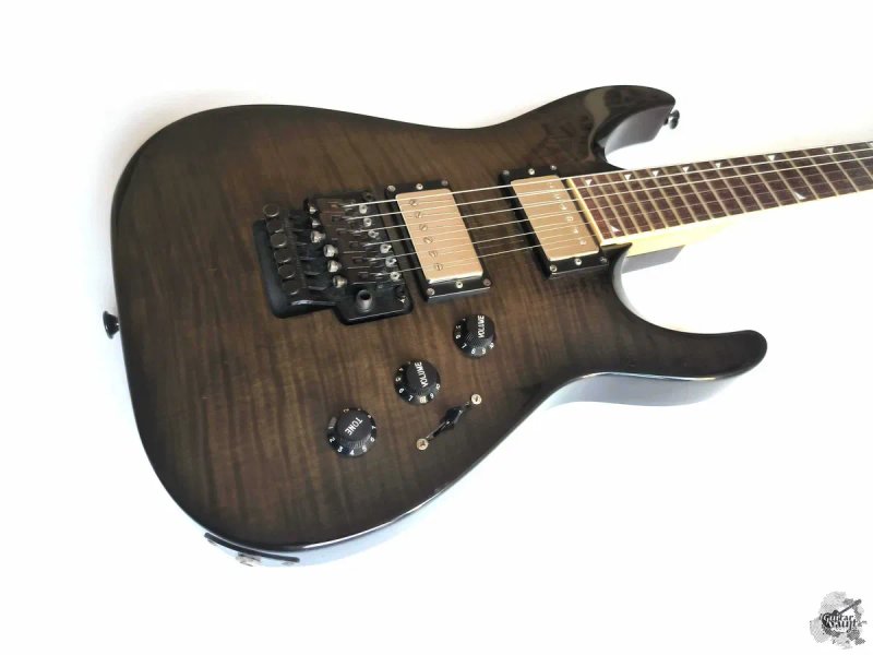 Jackson Japan Dinky DKMG Series Archtop '2009 Trans Black w/case (Gibson '57 Classic) — фото 3