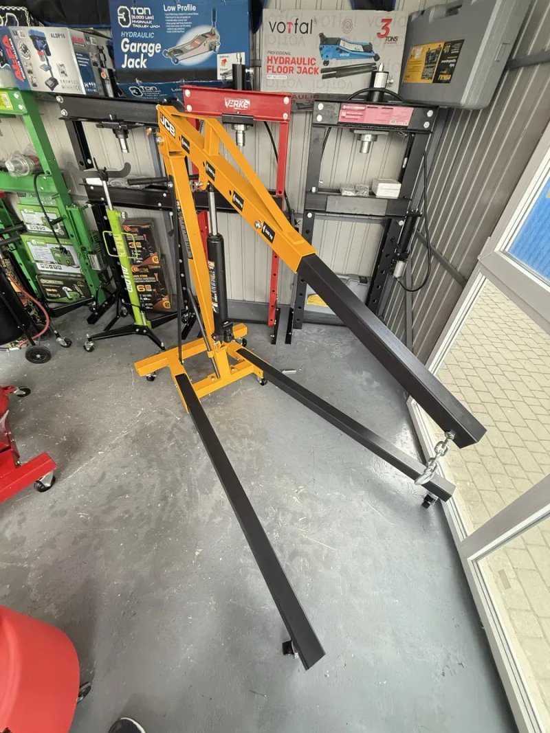 JCB Tool Профсеійний гідравлічний кран для зняття двигунів 2 Тони Світового виробника JCB — фото 2
