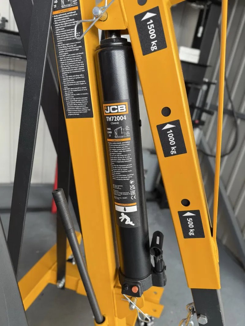 JCB Tool Профсеійний гідравлічний кран для зняття двигунів 2 Тони Світового виробника JCB — фото 5