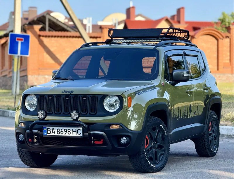 JEEP Renegede Trailhawk Максимальна  Індивідуальна Комплектація!!! 4X4 Мотор 2.4 Повний Привід ГАЗ/Бензин СТАН ПРОСТО ІДЕАЛ!!! Ексклюзивний СТАН!!! — фото 3