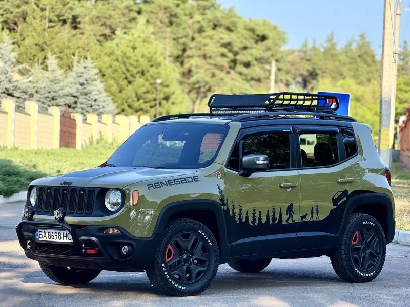 JEEP Renegede Trailhawk Максимальна  Індивідуальна Комплектація!!! 4X4 Мотор 2.4 Повний Привід ГАЗ/Бензин СТАН ПРОСТО ІДЕАЛ!!! Ексклюзивний СТАН!!! — фото 5