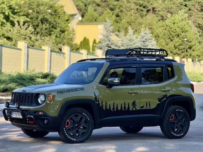 JEEP Renegede Trailhawk Максимальна  Індивідуальна Комплектація!!! 4X4 Мотор 2.4 Повний Привід ГАЗ/Бензин СТАН ПРОСТО ІДЕАЛ!!! Ексклюзивний СТАН!!! — фото 6
