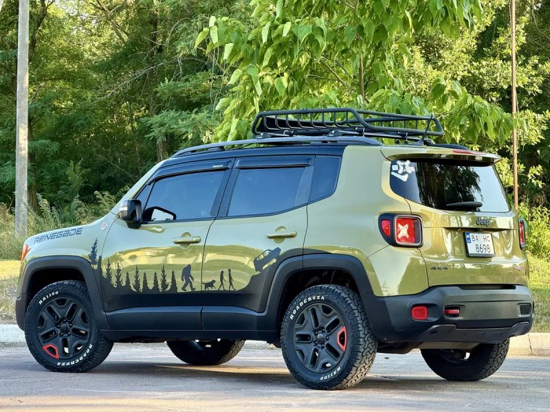 JEEP Renegede Trailhawk Максимальна  Індивідуальна Комплектація!!! 4X4 Мотор 2.4 Повний Привід ГАЗ/Бензин СТАН ПРОСТО ІДЕАЛ!!! Ексклюзивний СТАН!!! — фото 7