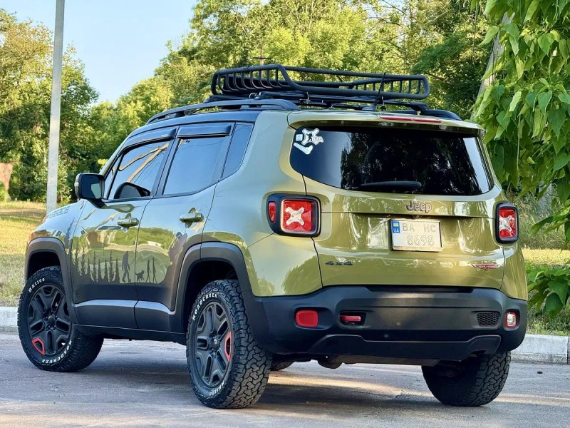 JEEP Renegede Trailhawk Максимальна  Індивідуальна Комплектація!!! 4X4 Мотор 2.4 Повний Привід ГАЗ/Бензин СТАН ПРОСТО ІДЕАЛ!!! Ексклюзивний СТАН!!! — фото 8