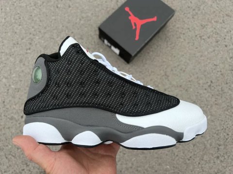 Jordan 13 Retro Black Flint, Джордан 13 black grey white.