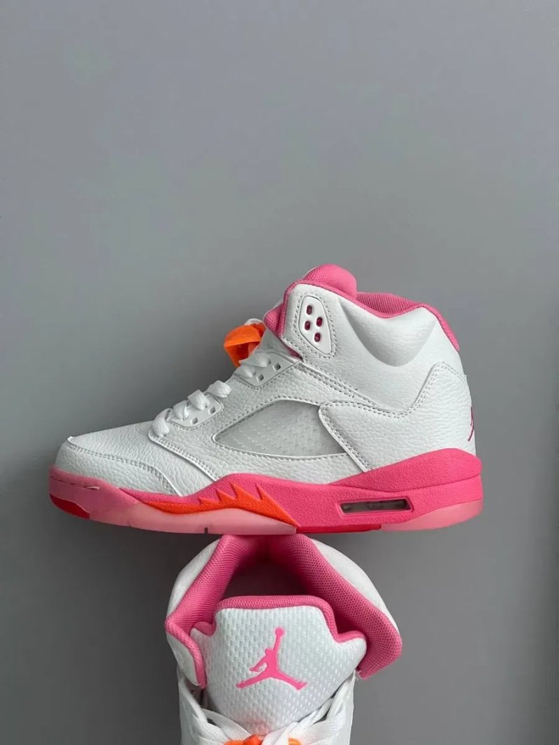 Jordan 5 Retro WNBA Pinksicle Safety Orange  | Жіночі кросівки — фото 5
