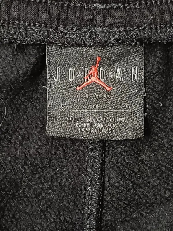 Jordan Jumpman Fleece Shorts Black (DQ7470-010) L/M-L — фото 4