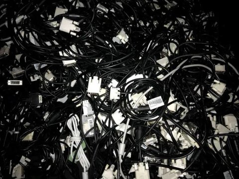 Кабель шнур DVI DVI single link 1.8m оригінал бу ідеал опт гурт