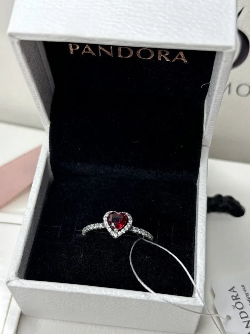 Каблучка Пандора Pandora кольцо сердце серце — фото 8