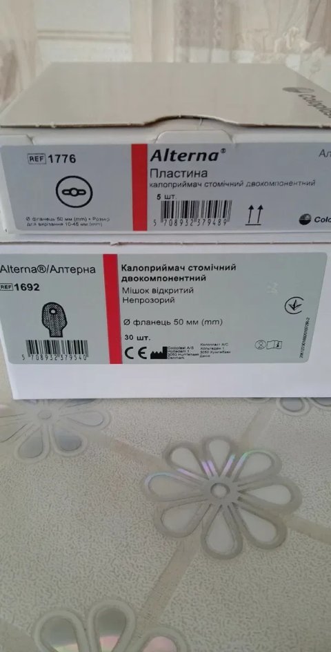 Калоприймачі, засоби догляду за стомою