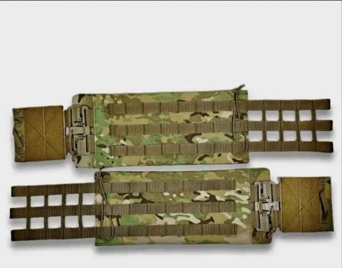 Камербанди з кишенями під балістичні пакети 15/25 см Пара 1200 грн. Кольори - мультикам, піксель, олива, чорний, койот