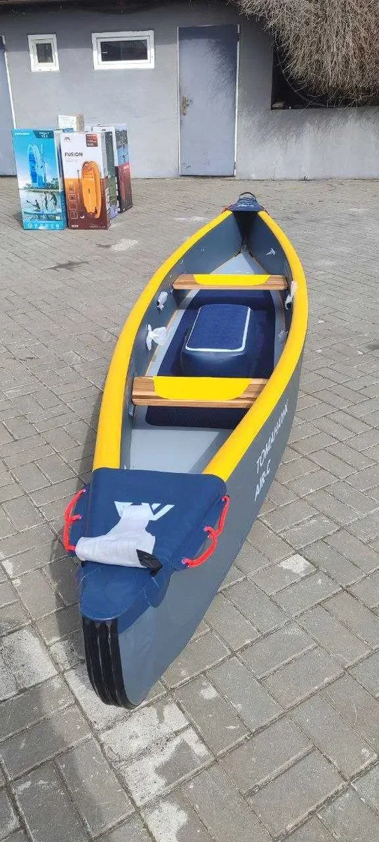 Каное 4-8 місць 100% ДРОПСТІЧ Drop Stitch Brunelli Story Canoe Premium Aqua Marina AquaMarina Tomahawk AIR-C КАЯК Kayak Molveno Каноэ Байдарка SUP САП — фото 7