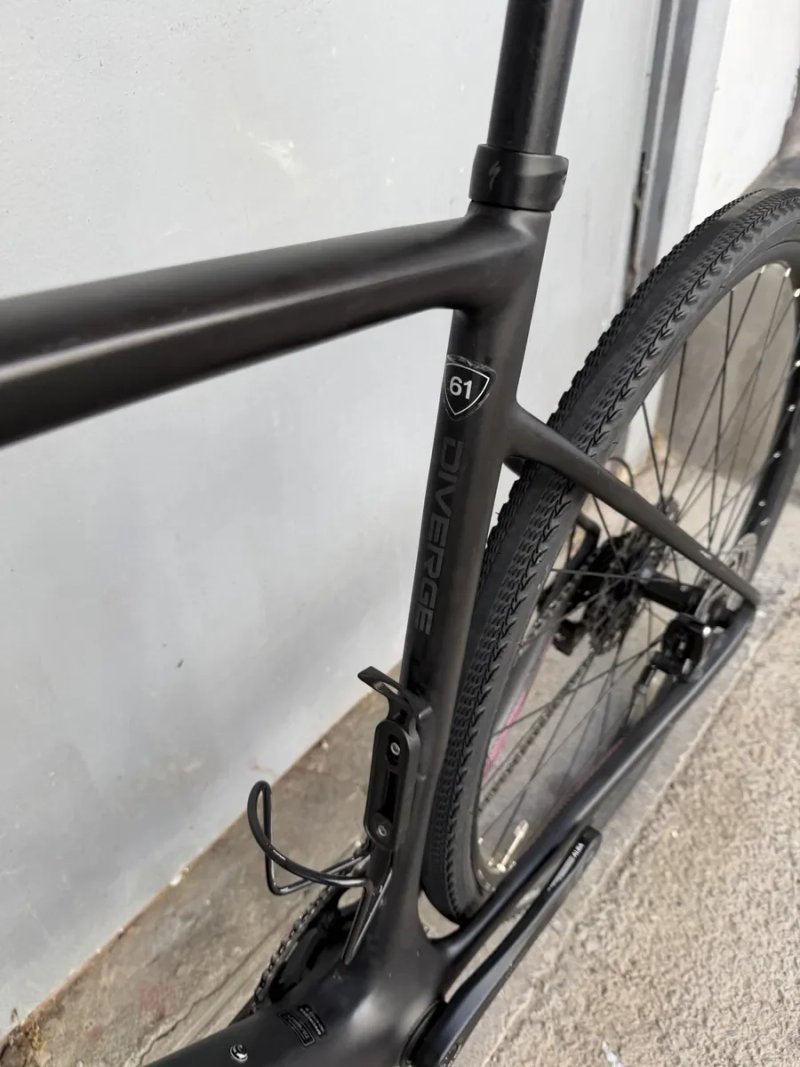 Карбоновий гравійний велосипед Specialized Diverge Comp, розмір 61, Sram Apex, Future Shock — фото 4
