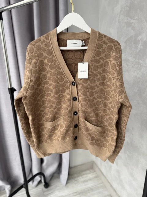 Кардиган coach кофта шерсть