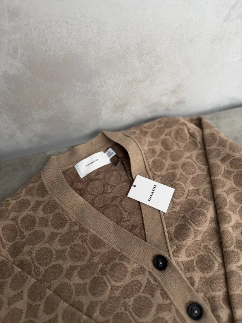 Кардиган coach кофта шерсть — фото 4