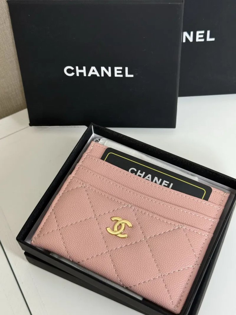 Кардхолдер Chanel із натуральної шкіри | Компактний гаманець для карт — фото 8
