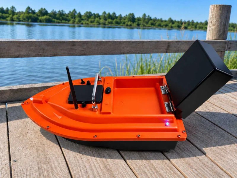 Карповий кораблик для рыбалки  Flytec D16 GPS 24000mah 500м для прикормки Прикормочный  Автоповернення  Рыболовный Рибацький — фото 3