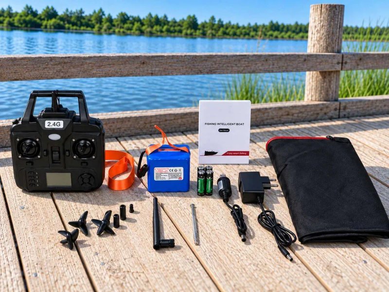 Карповий кораблик для рыбалки  Flytec D16 GPS 24000mah 500м для прикормки Прикормочный  Автоповернення  Рыболовный Рибацький — фото 4