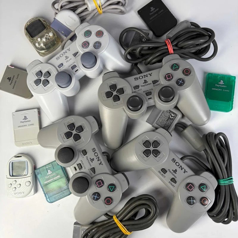 Карта Пам'яті Sony PlayStation 1 SCPH-1020 1MB Б/У Оригінальна Memory Card Плейстейшен 1 асортимент аксесуарів PS One — фото 5