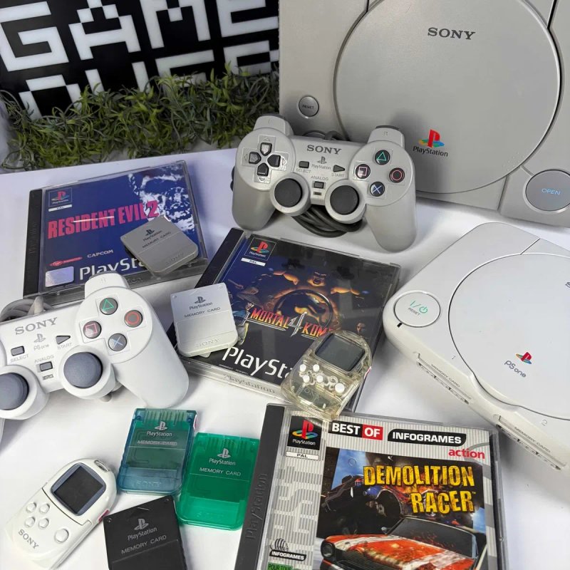 Карта Пам'яті Sony PlayStation 1 SCPH-1020 1MB Б/У Оригінальна Memory Card Плейстейшен 1 асортимент аксесуарів PS One — фото 8
