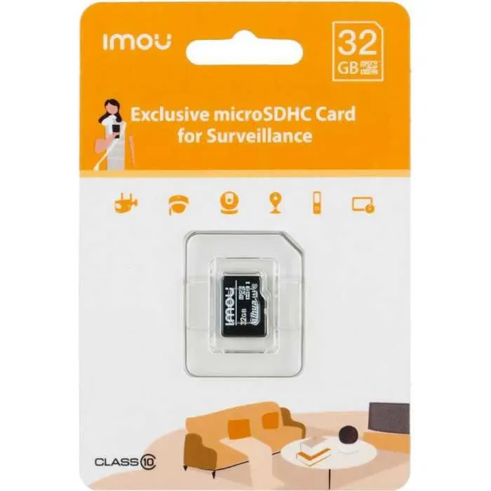 Карта памяти Imou 32gb / 64gb / 128gb / 256gb / 512gb (Micro SD) — фото 5