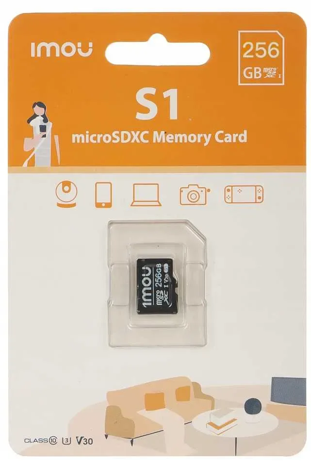 Карта памяти Imou 32gb / 64gb / 128gb / 256gb / 512gb (Micro SD) — фото 7