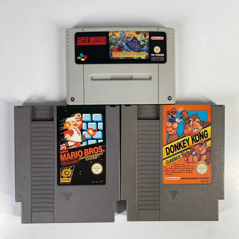Картридж Nintendo Famicom Dendy Super Mario Bros. Б/У Оригінал Асортимент Ігор Денді Снес та НЕС — фото 5
