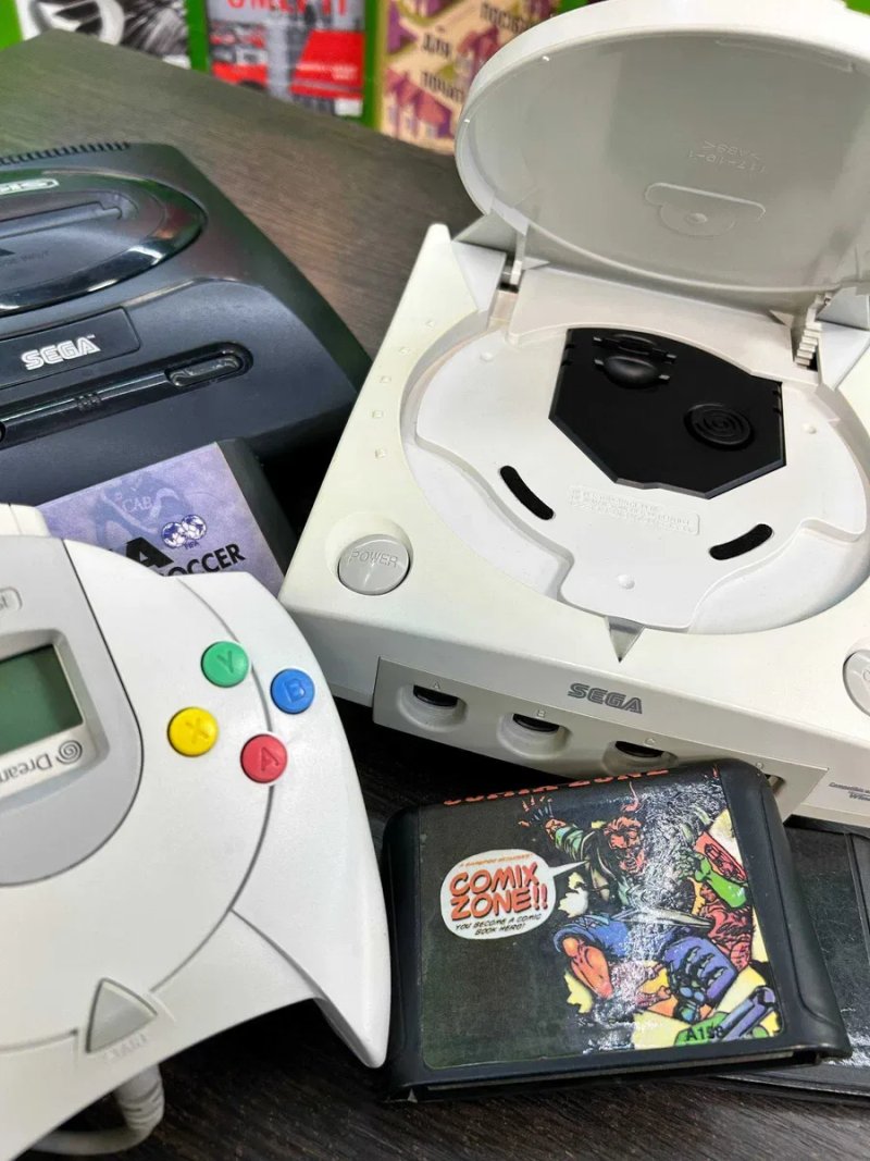 Консоль Sega Mega Drive 2 MK-1631 USA GENESIS Б/У Оригінальна приставка Сега Мега драйв Генезис — фото 4