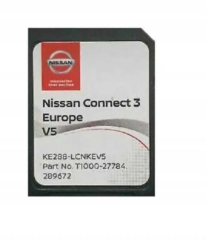 Карты навигации Украина + Европа Nissan Rogue Qashqai X-Trail Altima — фото 2