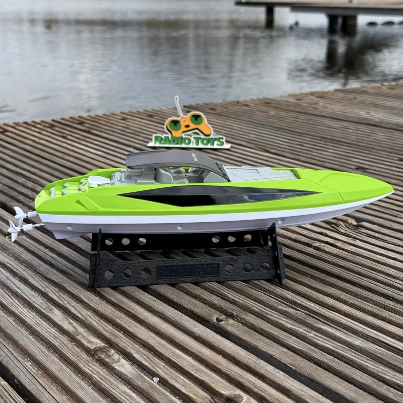 Катер на радіокеруванні Sea Phantom 28 км/год Зелений. Човен на пульті — фото 5