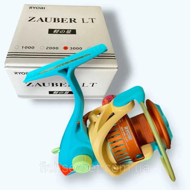 Катушки Ryobi Zauber 4000PG Power NEW, Zauber LT MC,  Zauber CR Заубер — фото 6