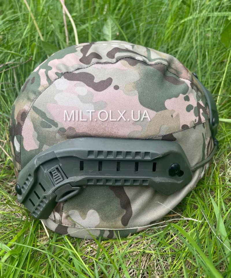 Кавер на шолом MICH 2000 мультикам піксель ЗСУ на каску чохол multicam — фото 2