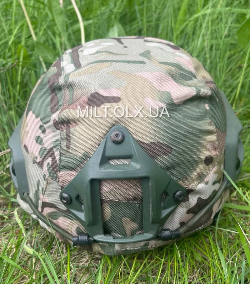 Кавер на шолом MICH 2000 мультикам піксель ЗСУ на каску чохол multicam — фото 6