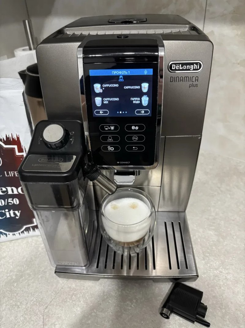 Кавомашина delonghi dinamica plus — фото 2