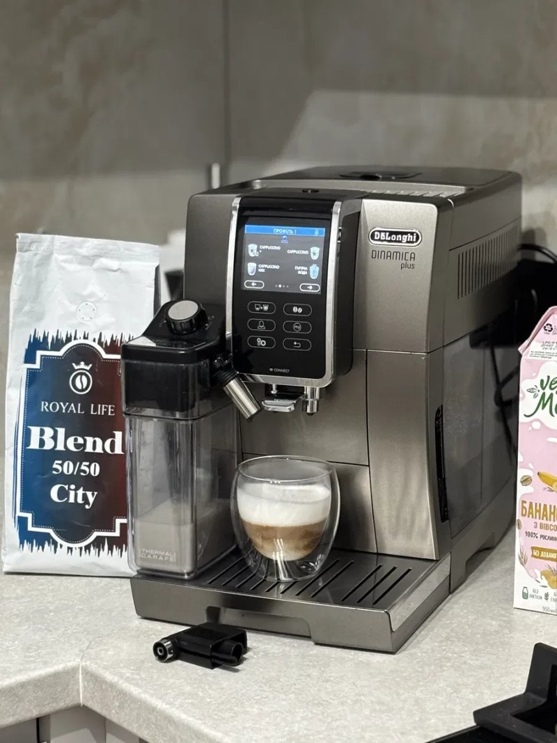 Кавомашина delonghi dinamica plus — фото 3