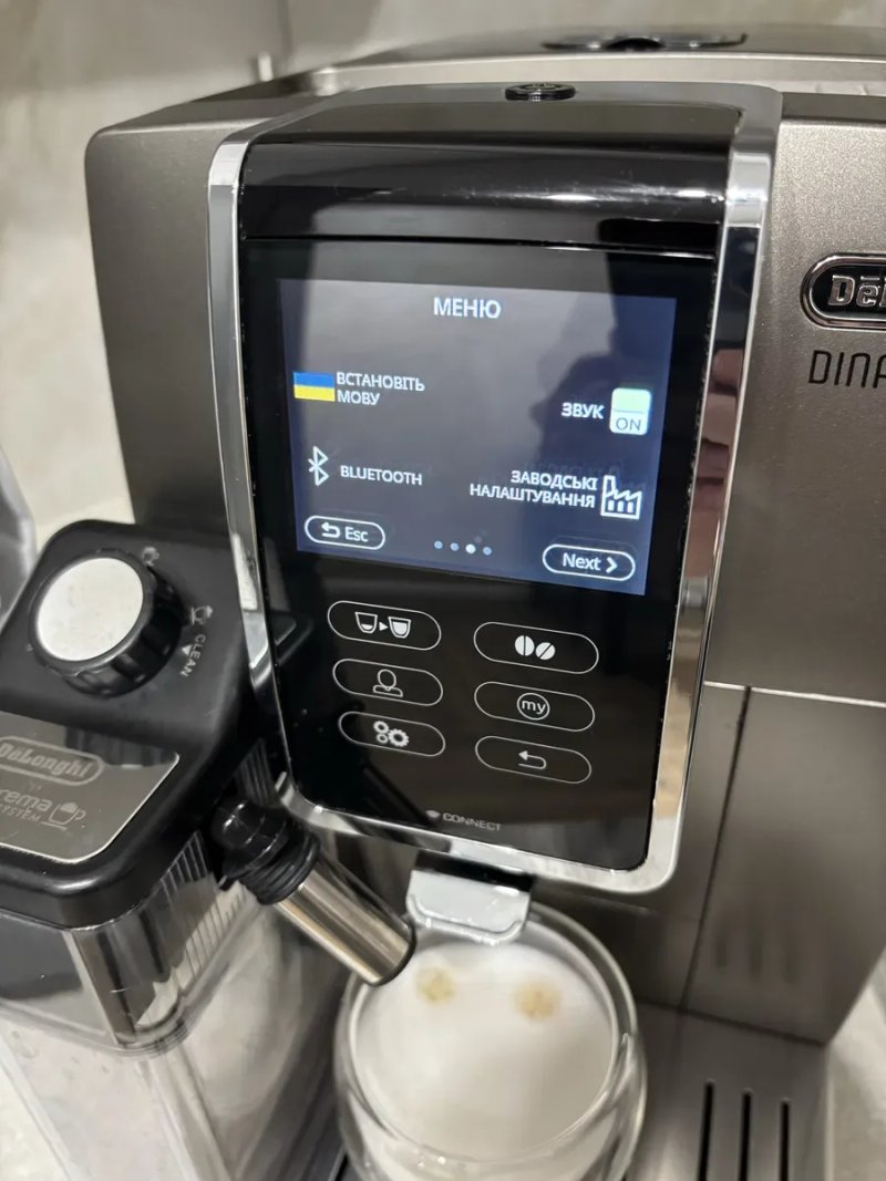 Кавомашина delonghi dinamica plus — фото 4