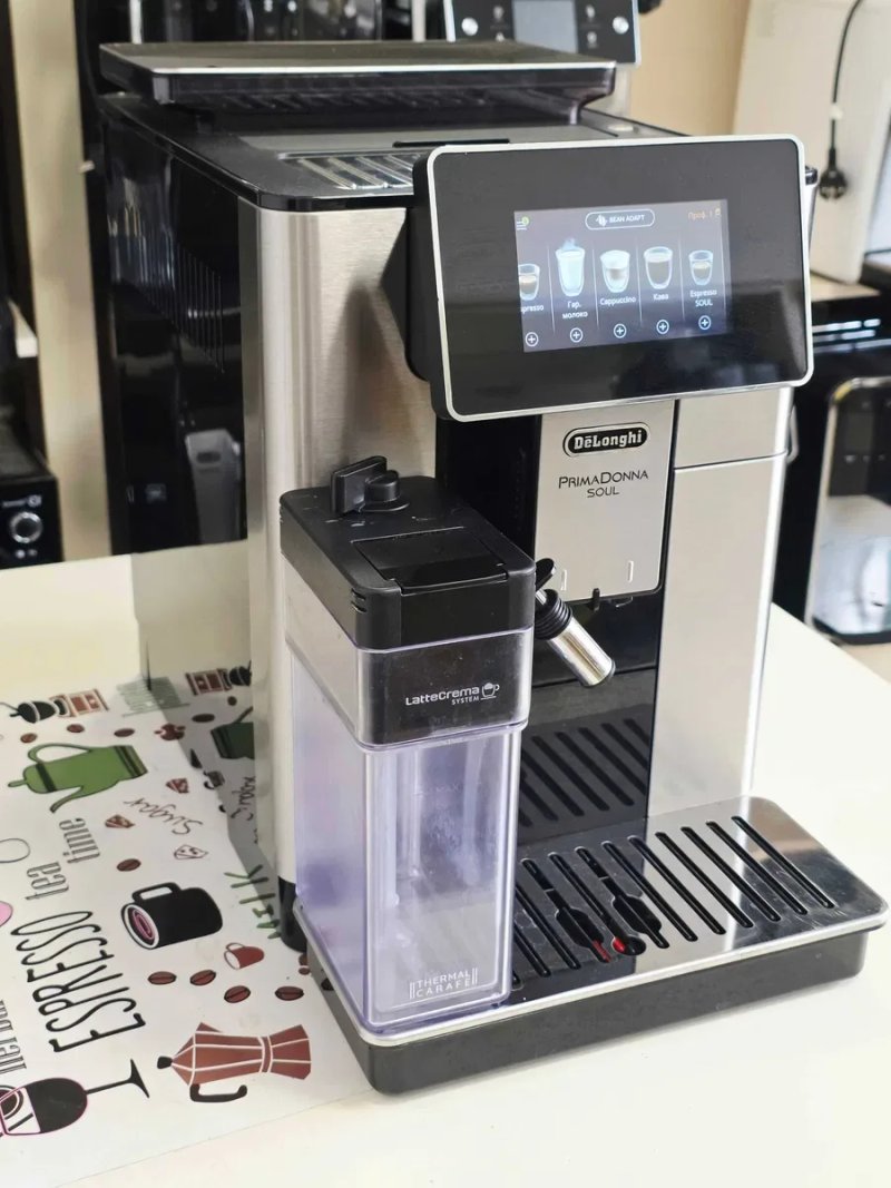 Кавомашина DeLonghi PrimaDonna Soul ECAM610.75 — фото 2
