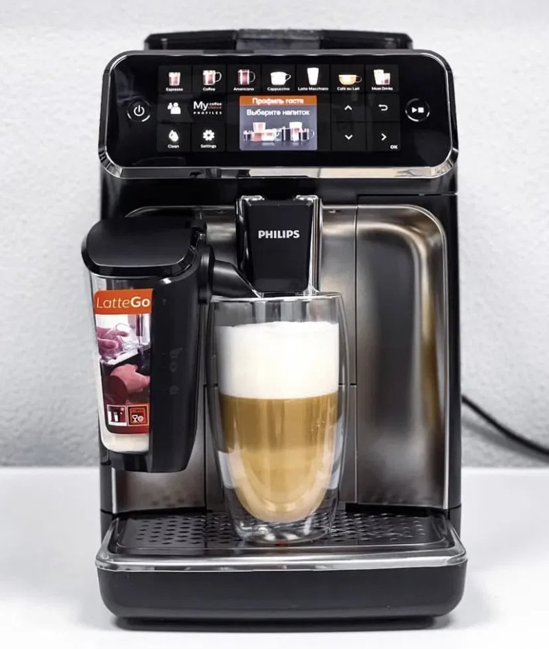 Кавомашина, кофемашина , кавоварка Philips LatteGo 5447 гарантія — фото 2