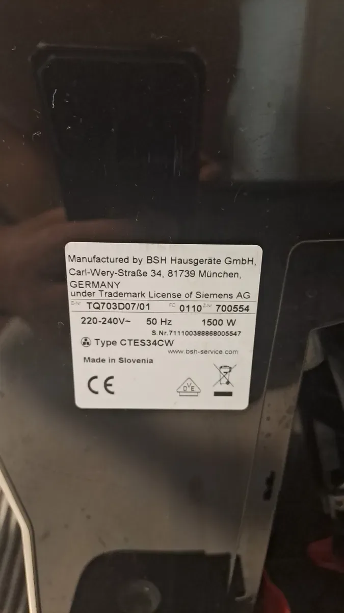 Кавомашина Siemens EQ700 integral WiFi. — фото 5