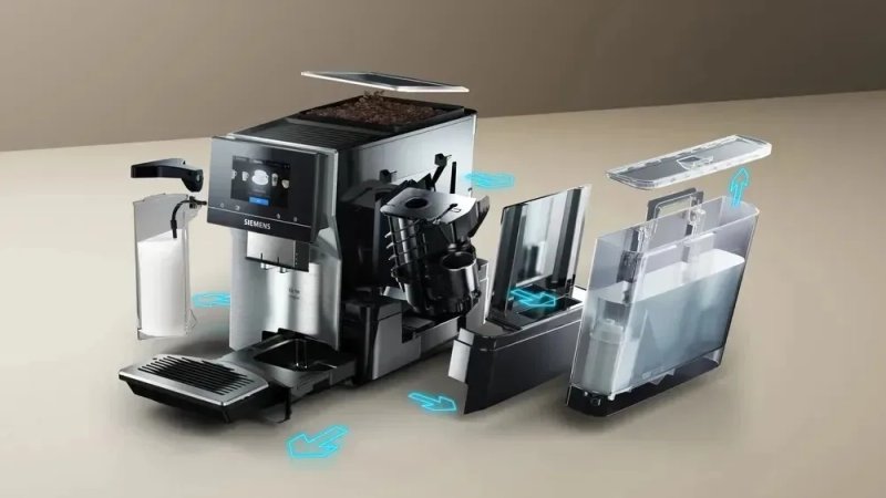 Кавова машина Siemens EQ700 TQ717R03 Dark steel (Cold Brew) — фото 5